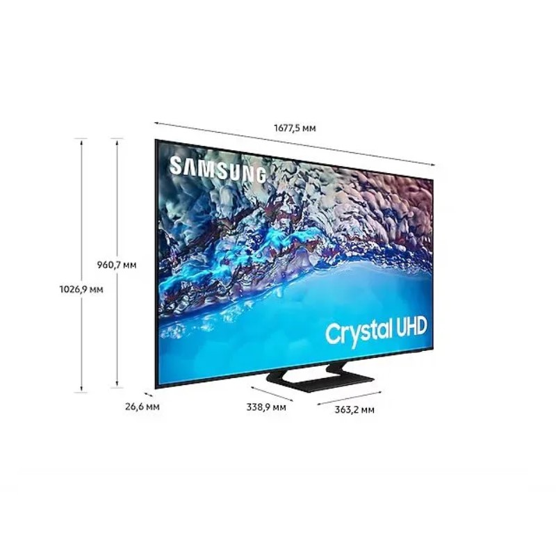 75" Телевизор Samsung Crystal 4K UHD UE75BU8500UXCE