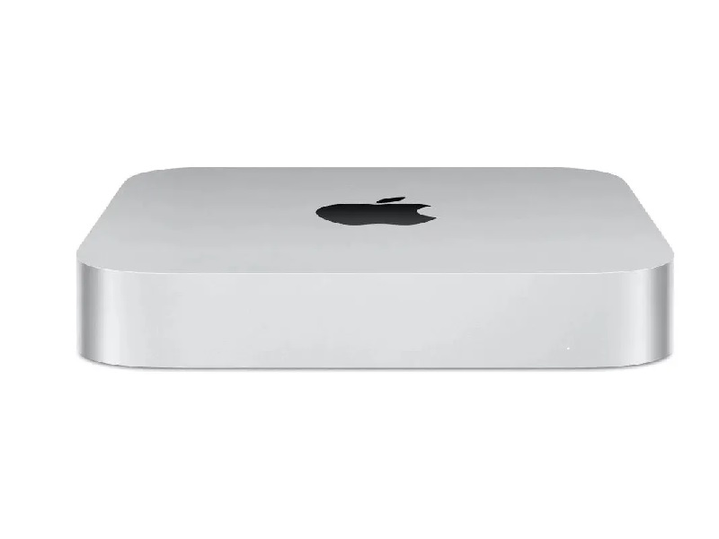 Настольный компьютер Apple Mac mini 2023 Apple M2, 8 ГБ RAM, 256 ГБ SSD, Apple graphics 10-core, MacOS, silver
