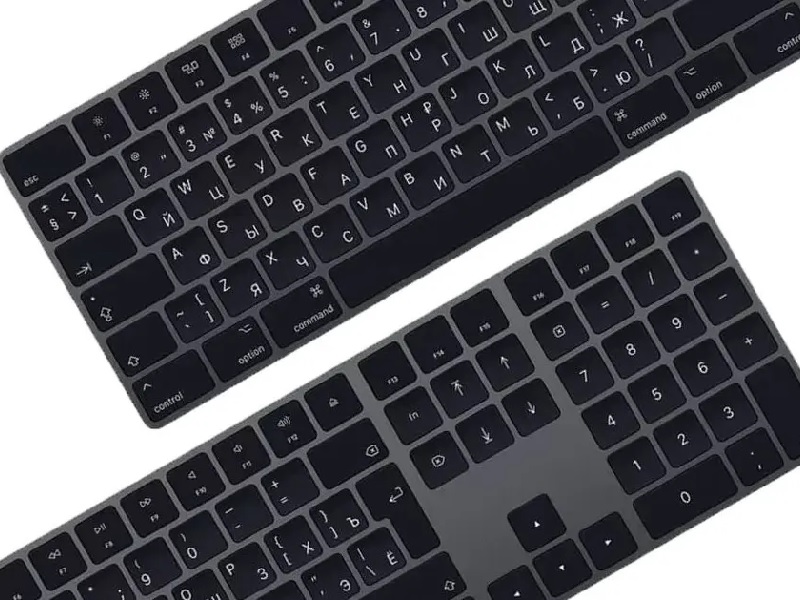 Клавиатура Apple Magic Keyboard with Numeric Keypad, Space Gray