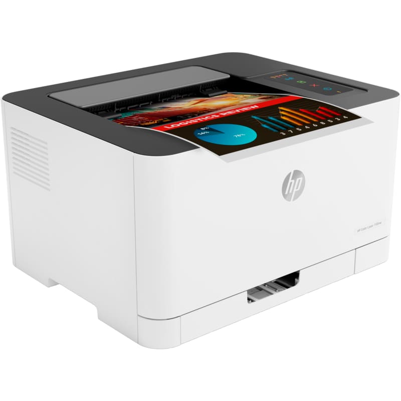 Принтер лазерный HP Color Laser 150nw, цветн., A4, белый/черный