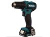 Дрель-шуруповерт аккумуляторная Makita DF333DWYE4, 30Нм, 12В