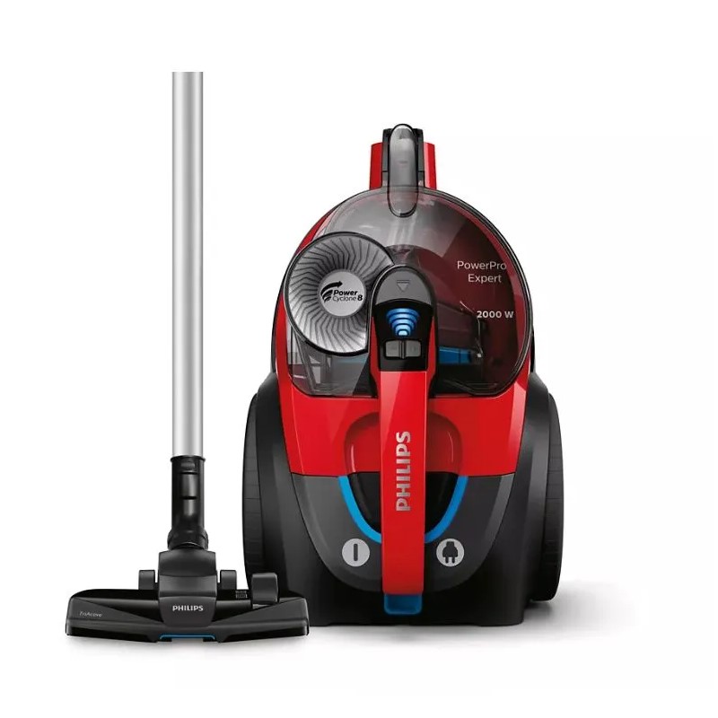 Безмешковый пылесос Philips PowerPro Expert FC9728/01, Red